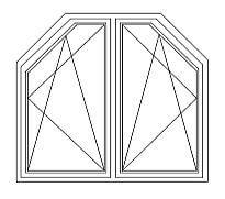 29 = Zweiflügelige DK – Fenster mit Schrägen