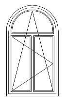 31 = Rundbogenfenster mit Sprossen