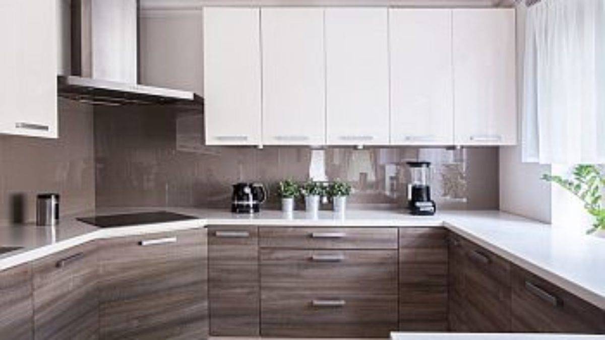Farbe wählbar 72758815 Holz Eck-Arbeitsplatte für Küchenzeile Küche 