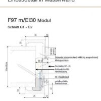 DANA Zargen F97m-EI30 Modul