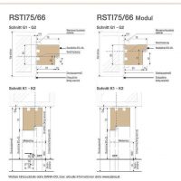 DANA Zargen Modelle RSTI75-66, RSTI75-66 Modul