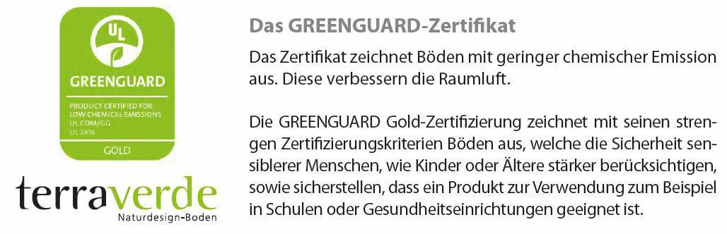 TerraVerde GREENGUART-Zertifikat